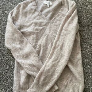 Nordstrom 100% Cashmere Sweater in Beige  M